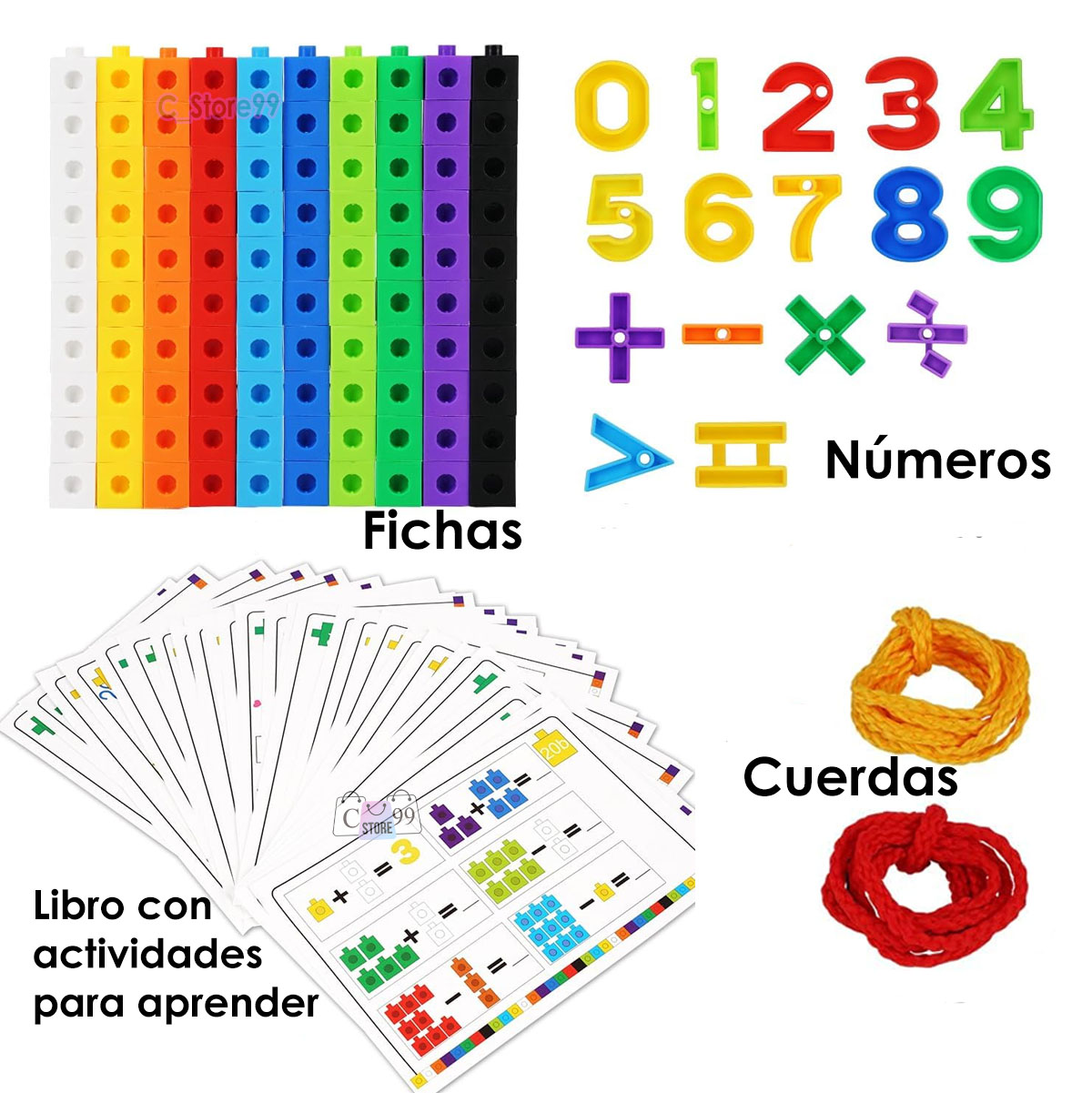 Miniatura 6 de Armatodo Para Aprender Matemáticas 118pc